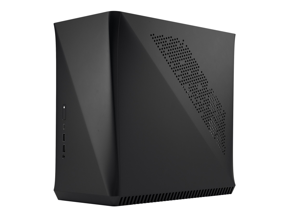 Fractal Design Era Itx, Midi Tower, Pc, Karbon, Itx, Aluminium, Stahl, Gehärtetes Glas, 12 Cm