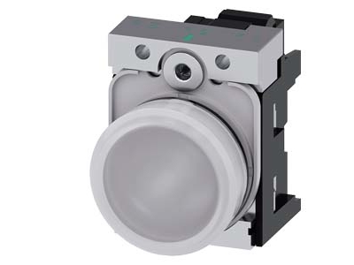 Siemens 3SU1152-6AA60-3AA0, 30 mm, 50 mm, 110 mm, 1 stk, Hvid, Tjekkiet