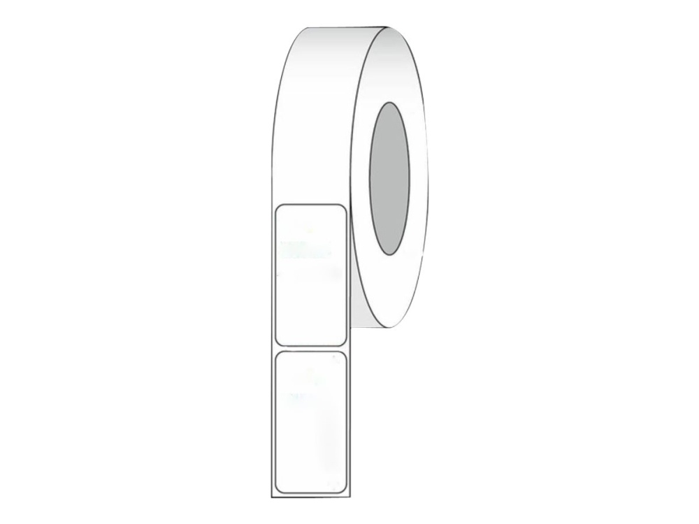 Capture - Øko-Papir - Permanent Klæbemiddel - Ubelagt - Perforeret - Hvid - 100 X 100 Mm 10000 Etikette (20 Rulle X 500) Boks - Etiketter
