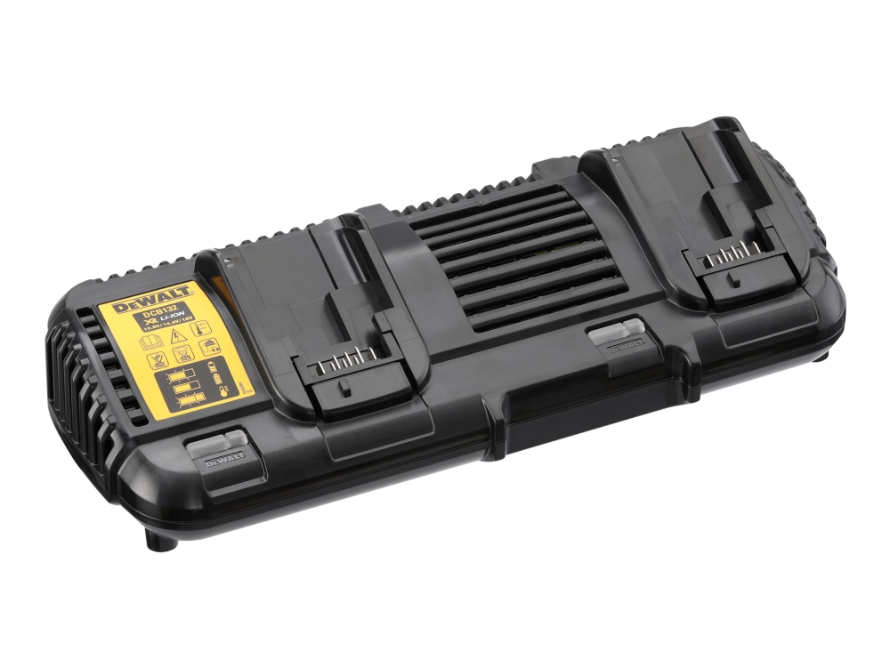 Rastløs Imponerende Anerkendelse DeWALT XR - Batterilader - 2 x batterier lader - 4 A - for 20V MAX* Compact  XR; 20V MAX* Premium XR; XR DCB125, DCB182, DCB184, DCB187-XJ