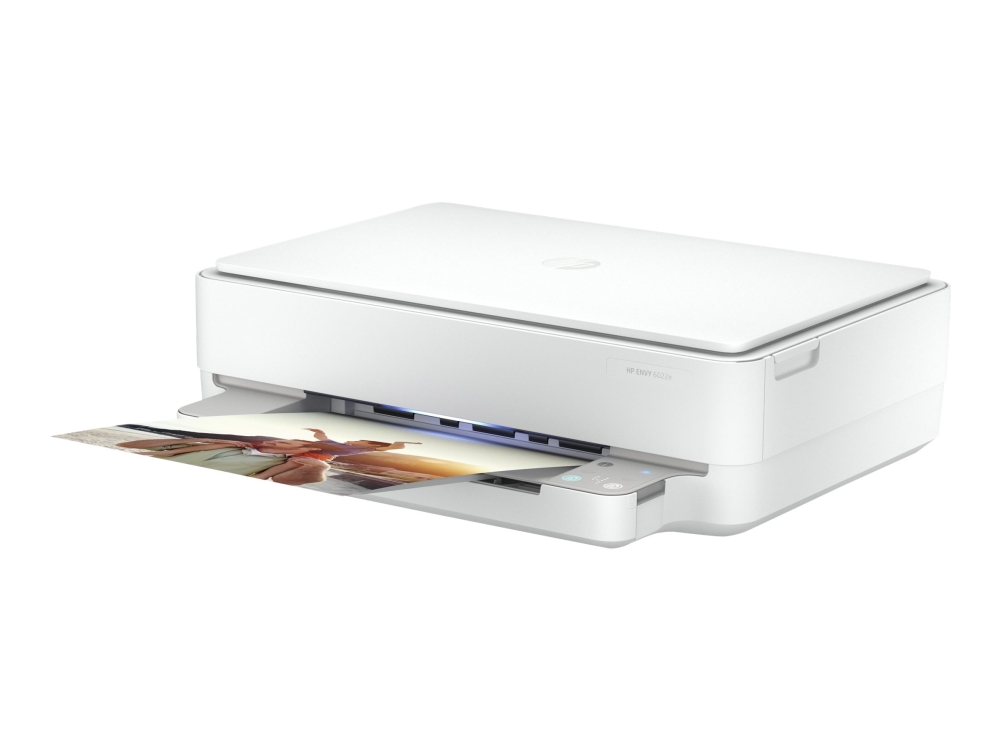 HP 6022e All-in-One - Multifunktionsprinter farve blækprinter - 216 x 297 mm (original) - A4/Letter (medie) - op til 8 spm (kopiering) - op til 10 spm (udskriver) -