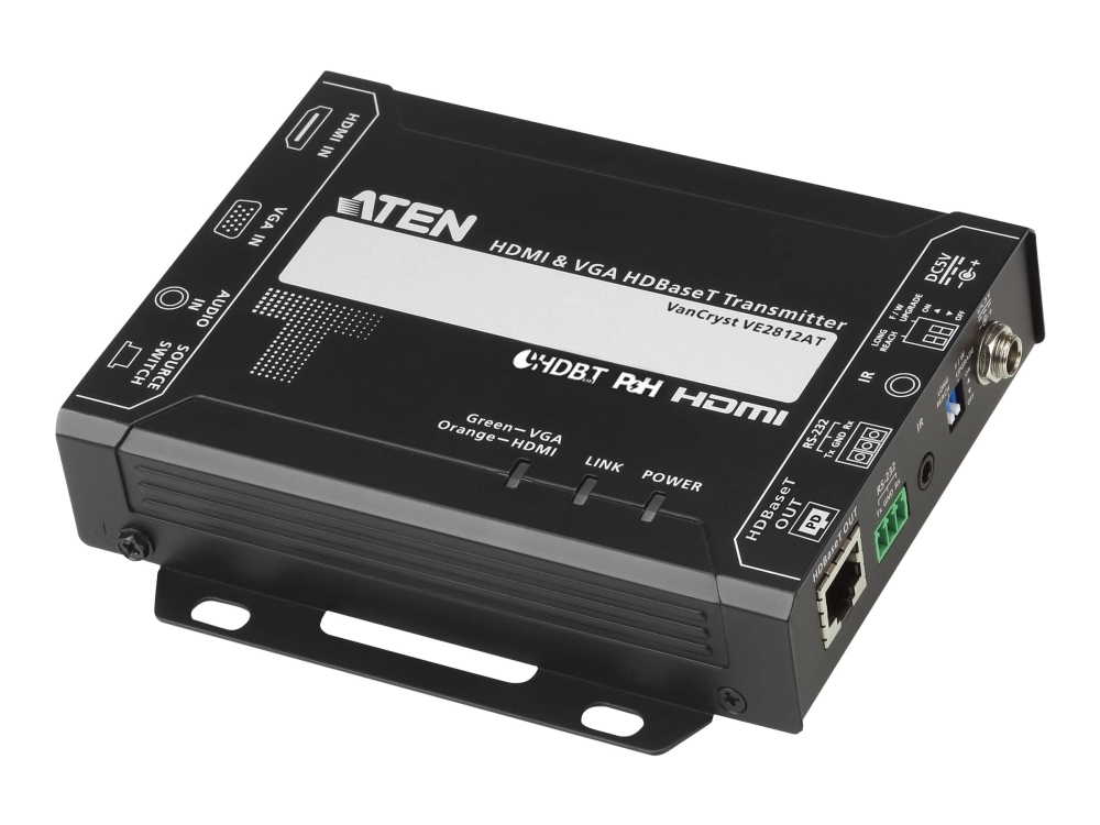 Aten Vancryst Ve2812at - Video/Audio/Infrarød/Seriel Forlænger - Sender - Hdbaset - Op Til 150 M