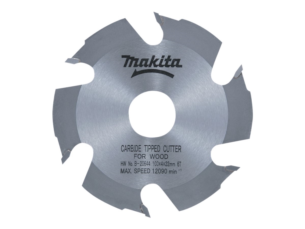 Makita - Nutenfräser - Für Holz - 100 Mm - 6 Zähne - Für P/N: Dpj180zj