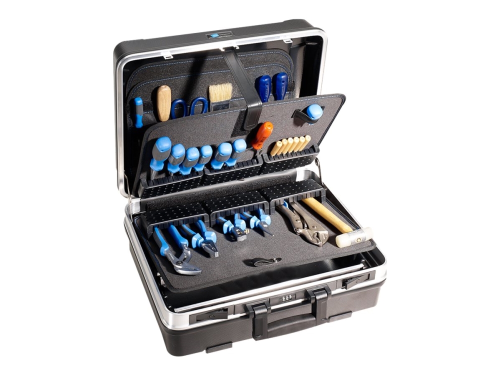 B&W tool.case flex - Datorväska för verktyg - aluminium, stöttålig ABS-plast - svart