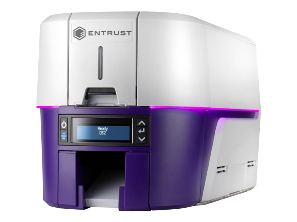 ComputerSalg.se : Entrust Sigma DS2 - Plastkortsskrivare - färg 
