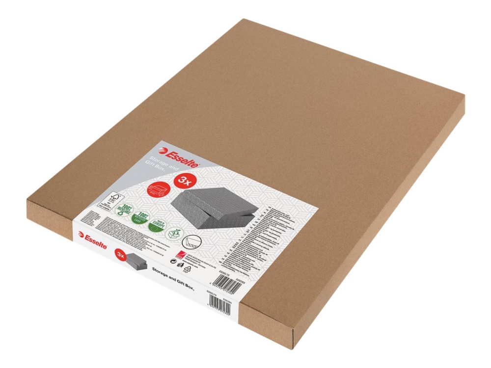 Esselte 628289, Karton, Grau, 320 Mm, 315 Mm, 365 Mm, 850 G