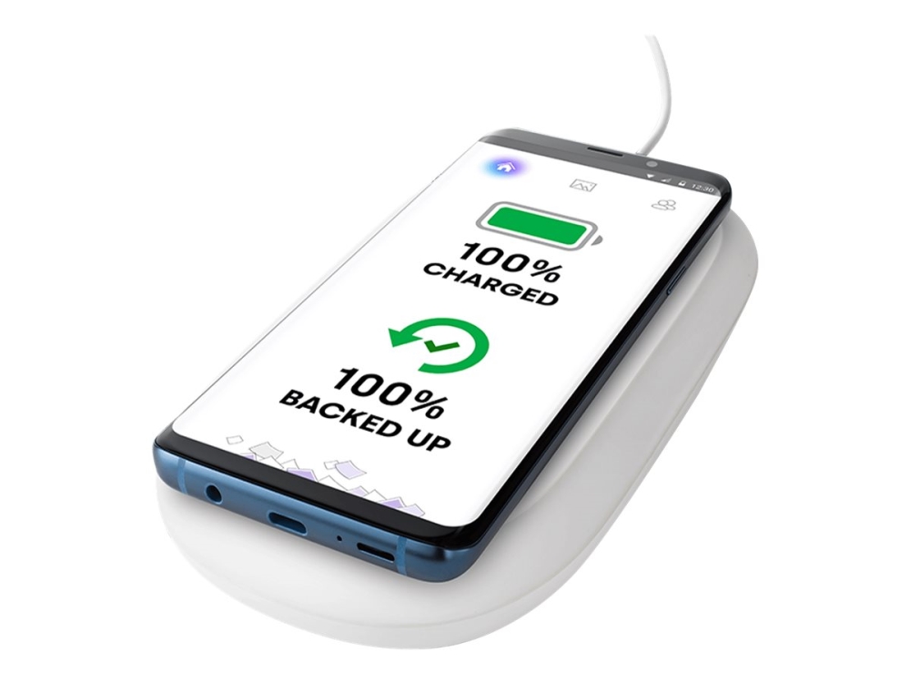Sandisk Ixpand Wireless Charger - Usb Flashdrev Med Indbygget Oplader - 128 Gb