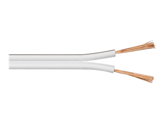 Microconnect Audspeaker13-100, Männlich, Männlich, Kupferverkleidetes Aluminium (Cca), 100 M, Weiß