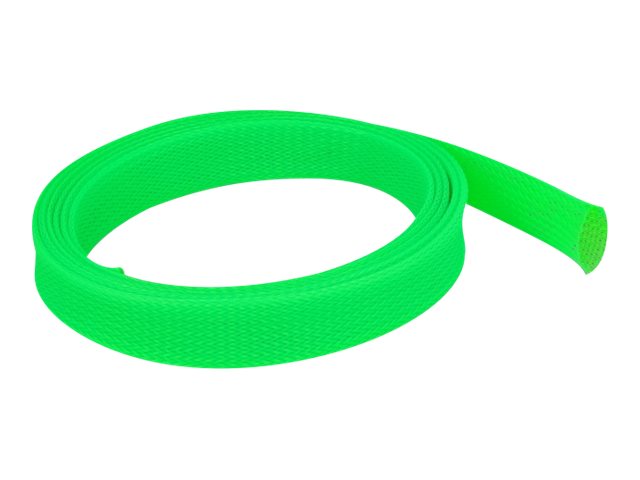 Delock Geflechtschlauch Dehnbar 2 M X 25 Mm Grün, Grün, Polyester, -50 - 150 °C, 1 Stück(E)