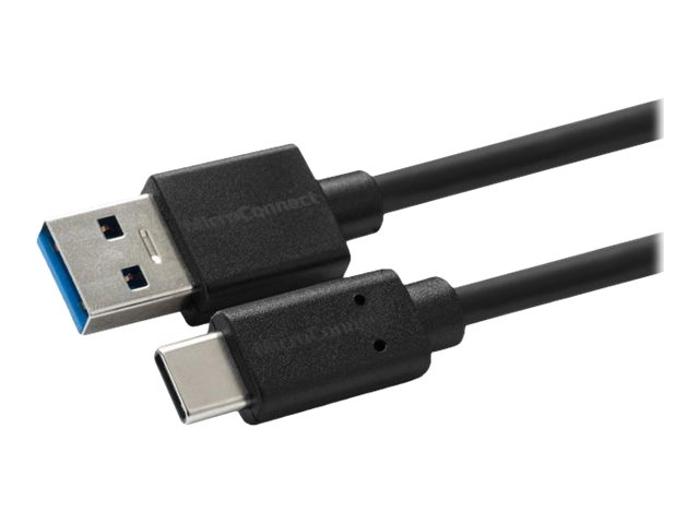 Microconnect - Usb-Kabel - 24 Pin Usb-C (Han) Til Usb Typ A (Han) - Usb 3.2 Gen 2 - 3 A - 1,5 M - Usb Power Delivery (60W) - Sort
