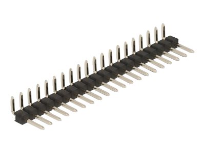 Delock - Pin header (20-pin, pitch 2.54 mm) - svart (paket om 5) | Radiostyrd - Elektronik - Komponenter | GameStuff