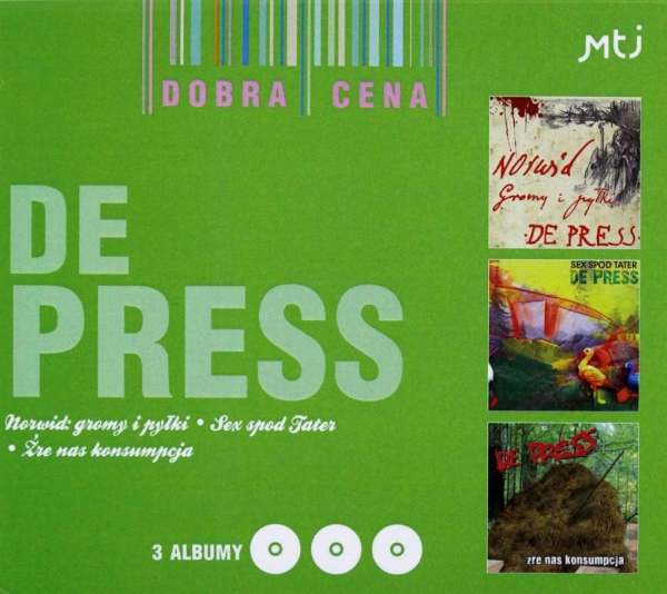 MTJ De Press - Norwid - Gromy I Pylki / Sex Spod Tater / Zre Nas Konsumpcja |