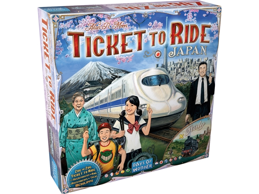 Ticket to Ride Map Collection #7 Japan & Italy | Leksaker - Spel - Familjbrädspel | GameStuff