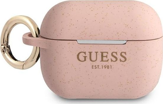 Guess Schutzhülle Guapsggep Silicone Glitter Für Airpods Pro Pink
