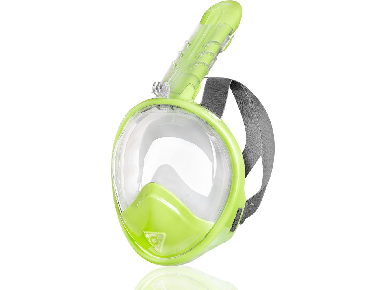 Spokey Full Diving Mask Zumi Jr., Kinder, Vollgesichtsmaske, Schnorcheln, Polycarbonat, Polycarbonat, Grün