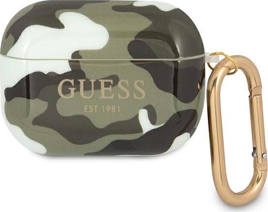 Guess Schutzhülle Guapucama Camo Collection Für Airpods Pro Grün