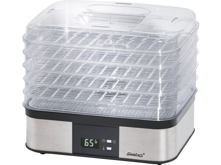 Steba ED 5 - Livsmedelstork - 350 W - rostfritt stål/svart