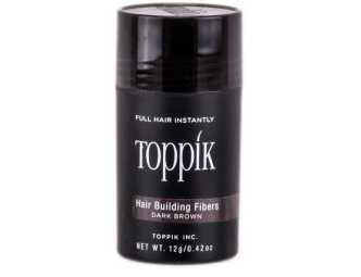 Toppik Hair Building Fibers Dark Brown & FiberHold Spray