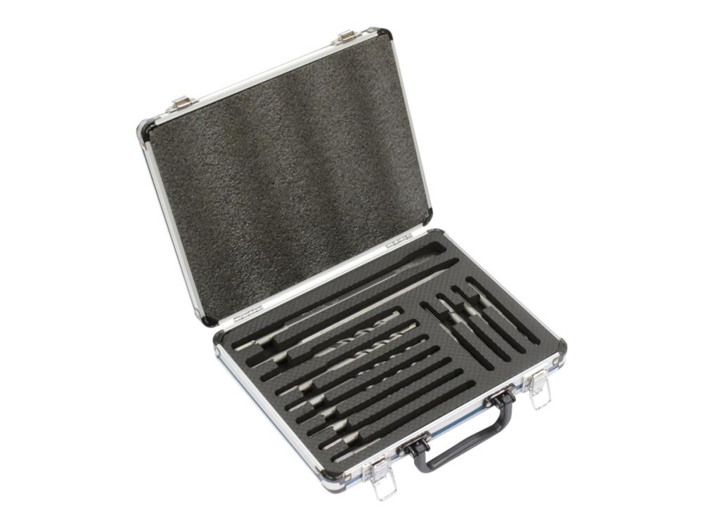 Makita - Borr- och mejselsats - för betong, murverk, tegel - rak, spetsig - 13 delar - SDS-plus - längd: 160 mm, 110 mm, 250 mm | Elverktyg - Tillbehör - Mejsel | GameStuff