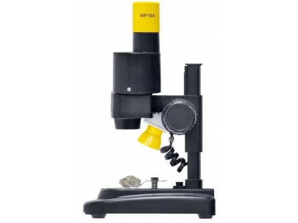 National Geographic 9119000, Optisk mikroskop, Gul, 20x, LED, CE, Batteri