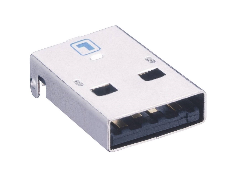 Usb Stik 2.0 Stik Indbygning Vandret 2410 08 2410 08 Lumberg Indhold: 1 Stk