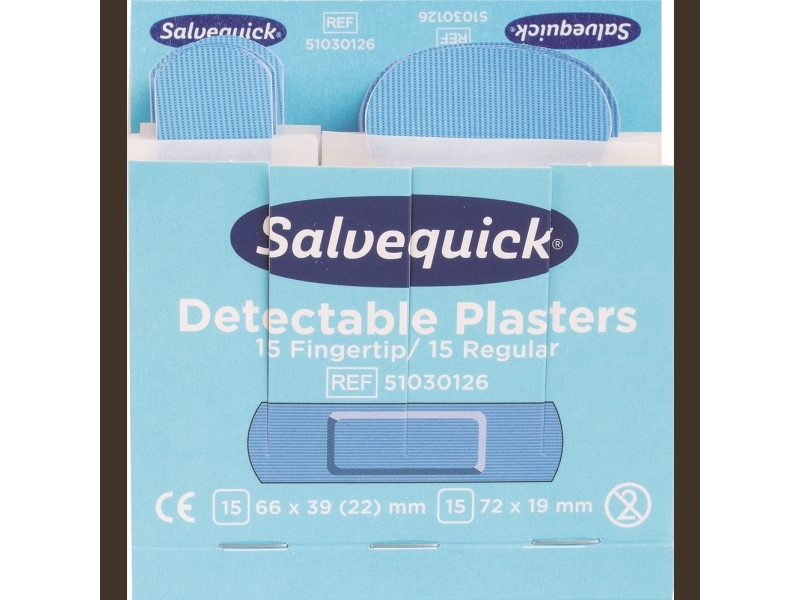 Salvequick Fingertip/Normal Blue sporbar