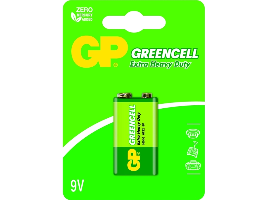 Gp Batterie 9V Block 1 Szt.