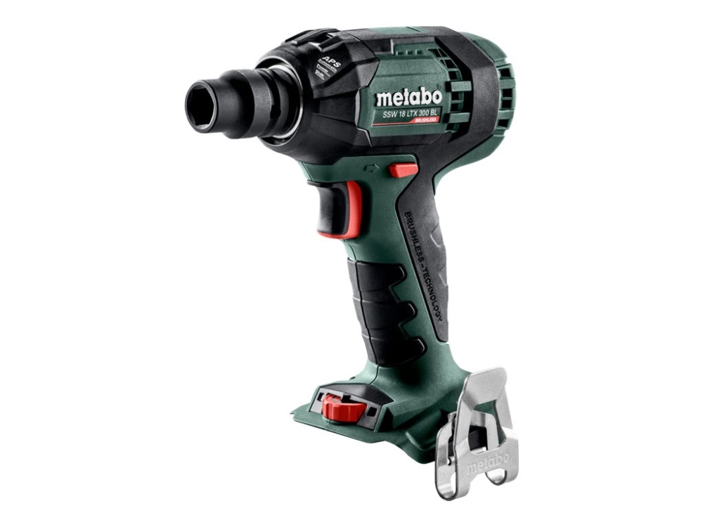 Metabo SSW 18 LTX 300 BL - Mutterdragare - sladdlös - 1/2-tums kvadrat-drive 12.7 mm - 300 N·m - 2 batterier - 18 V | Elverktyg - Batteri & Laddare - Batteri till Prof | GameStuff