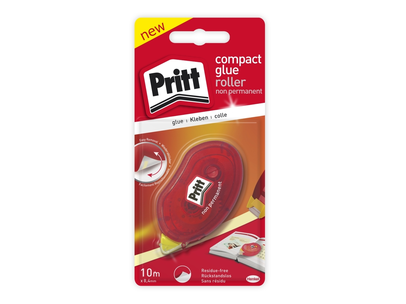 Pritt Tape Rolle Kompaktkleber Rollenbreite (Max.): 8,4 Mm Korrigierbar