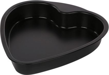 Snb Baking Tin Heart Non-Stick Juodas