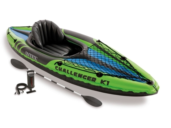 Intex Challenger K1 kajak, 1 person, 274x76x33 cm