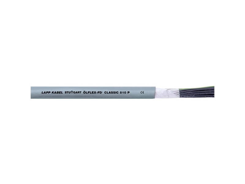 LAPP 26335-50 Slæbekædekabel ÖLFLEX® CLASSIC FD 810 P 12 G 1 mm² Grå 50 m