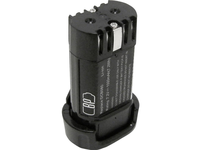 Beltrona Dew90606181 Værktøjsbatteri Erstatter Original-Batteri Dewalt Dcb080 7.2 V 1000 Mah Litium