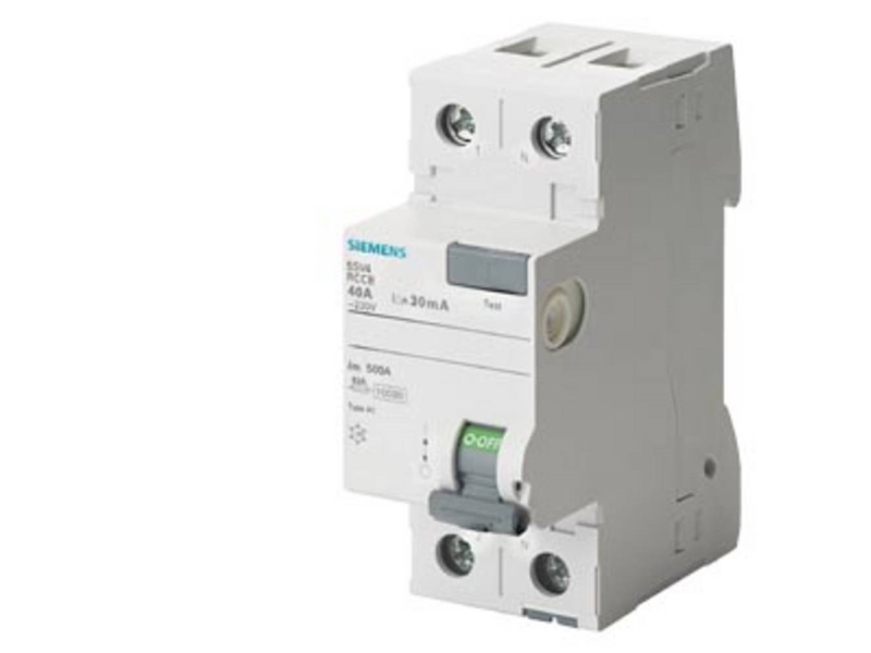 Siemens 5Sv43110kk13 Fi-Sikkerhedsafbryder Ac 16 A 0.03 A 125 V