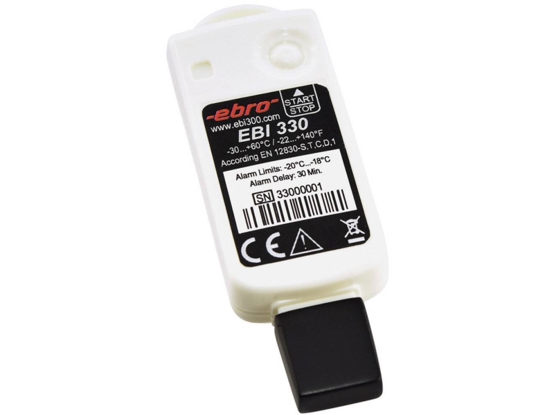 ebro 1340-6332 EBI 330-T30 Temperatur-datalogger Mål Temperatur -30 til 60 °C