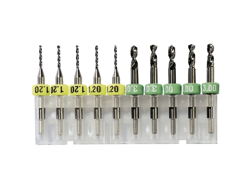 Bungard 81008 Printkort-Boresæt Indhold 10 Set