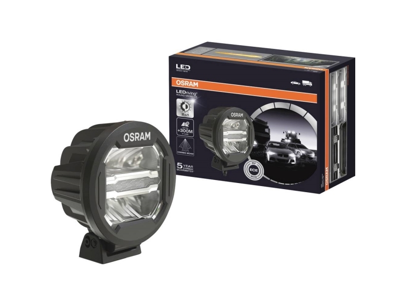 Osram Leddl111 Cb Ledriving  Round Mx180 Cb Projektør Led Rgb Foran L X B X H 201 X 176 X 126 Mm