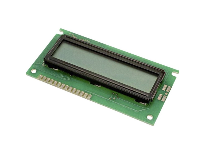 LUMEX LC-näyttö Vihreä (L x K x S) 44 x 8,8 x 84 mm