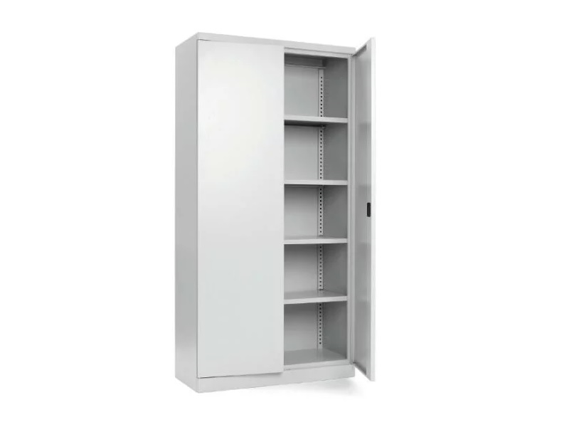 Kontorskab/Opbevaringskab i stål - SMK 1990x1000x435 mm