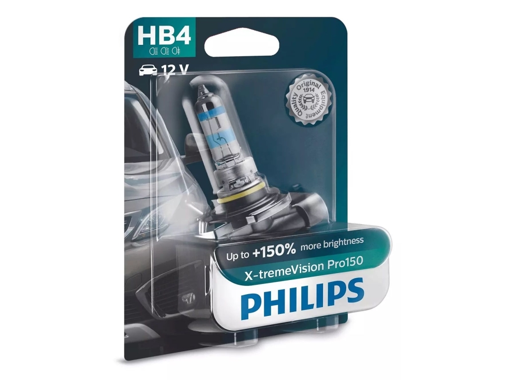 Philips X-Tremevision Pro150 Hb4 55W 12V - 1 Stk.
