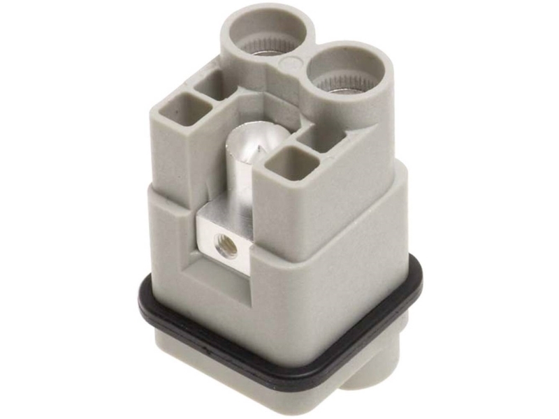 HARTING 09120022651 stiftinsats Han® Q 2 + PE axiell skruvanslutning (1 st) | Hobby - Modelljärnväg - Elektronik | GameStuff