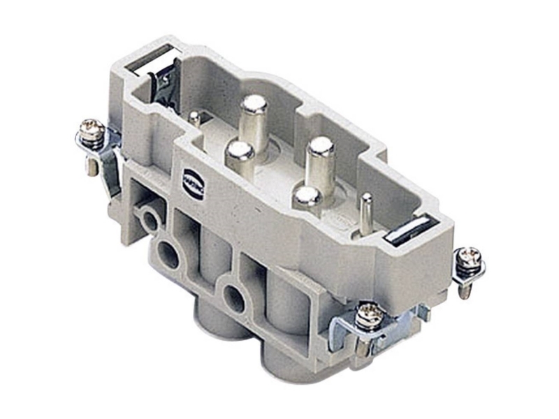 HARTING HAN Com-kontakt, insats typ 16Handkontakt skruvterminal max 16 mm², 80A4 + 2 poler | Komponenter - Elektronik - Diverse komponenter | GameStuff