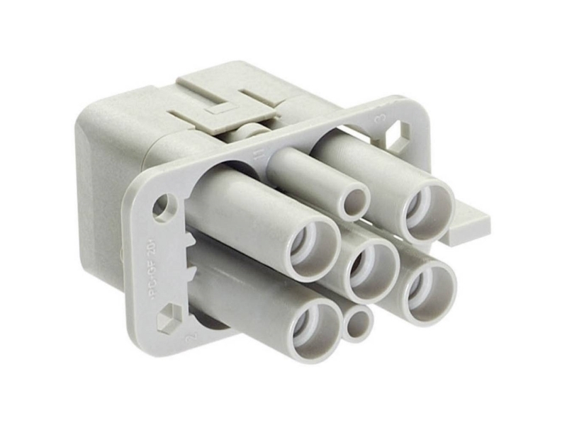 HARTING 09120063141 anslutningsinsats Han® Q 4 + 2 + PE crimp, 1 st | Hobby - Modelljärnväg - Elektronik | GameStuff
