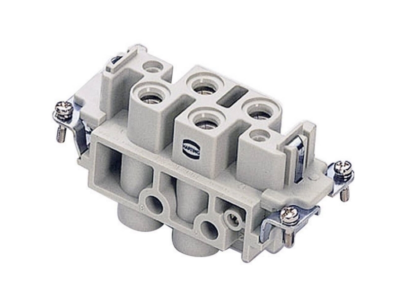 HARTING HAN Com-kontakt, insats typ 16Bhunstik skruvterminal max 16mm2, 80A4 + 2 poler | Komponenter - Elektronik - Diverse komponenter | GameStuff