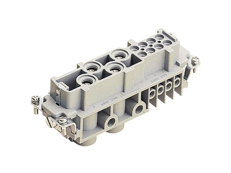 HARTING 09380122701 Tilslutningsindsats Han® Com 4 + 8 + PE Skruer 1 stk