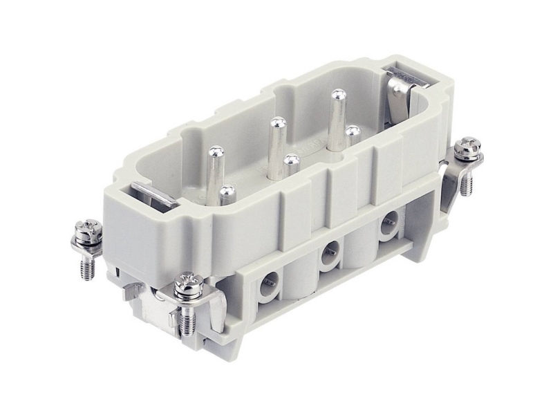 HARTING Han® 6 + jord HSB-insats typ 16Bhosen kontakt skruvterminal max 6mm2, 35A6 pol | Komponenter - Elektronik - Diverse komponenter | GameStuff
