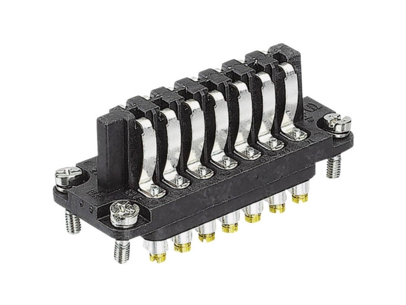 HARTING 09700142811 Fjederindsats Han® Staf 14 Skruer 1 stk