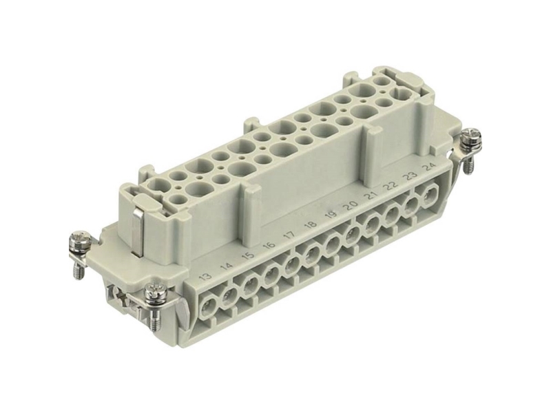 HARTING 09330242711 anslutningsinsats Han® E 24 + PE-skruvar 1 st | Datortillbehör - Kablar & adaptrar - Adaptrar | GameStuff