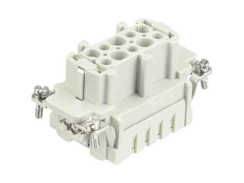 HARTING 09330102702 Tilslutningsindsats Han® E 10 + PE Crimp 1 stk