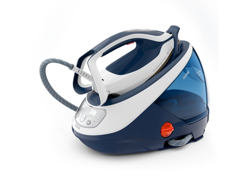 Tefal Pro Express Protect Gv9221, 2600 W, 140 G/Min, 7,6 Bar, 1,8 L, 550 G/Min, Blå, Hvid